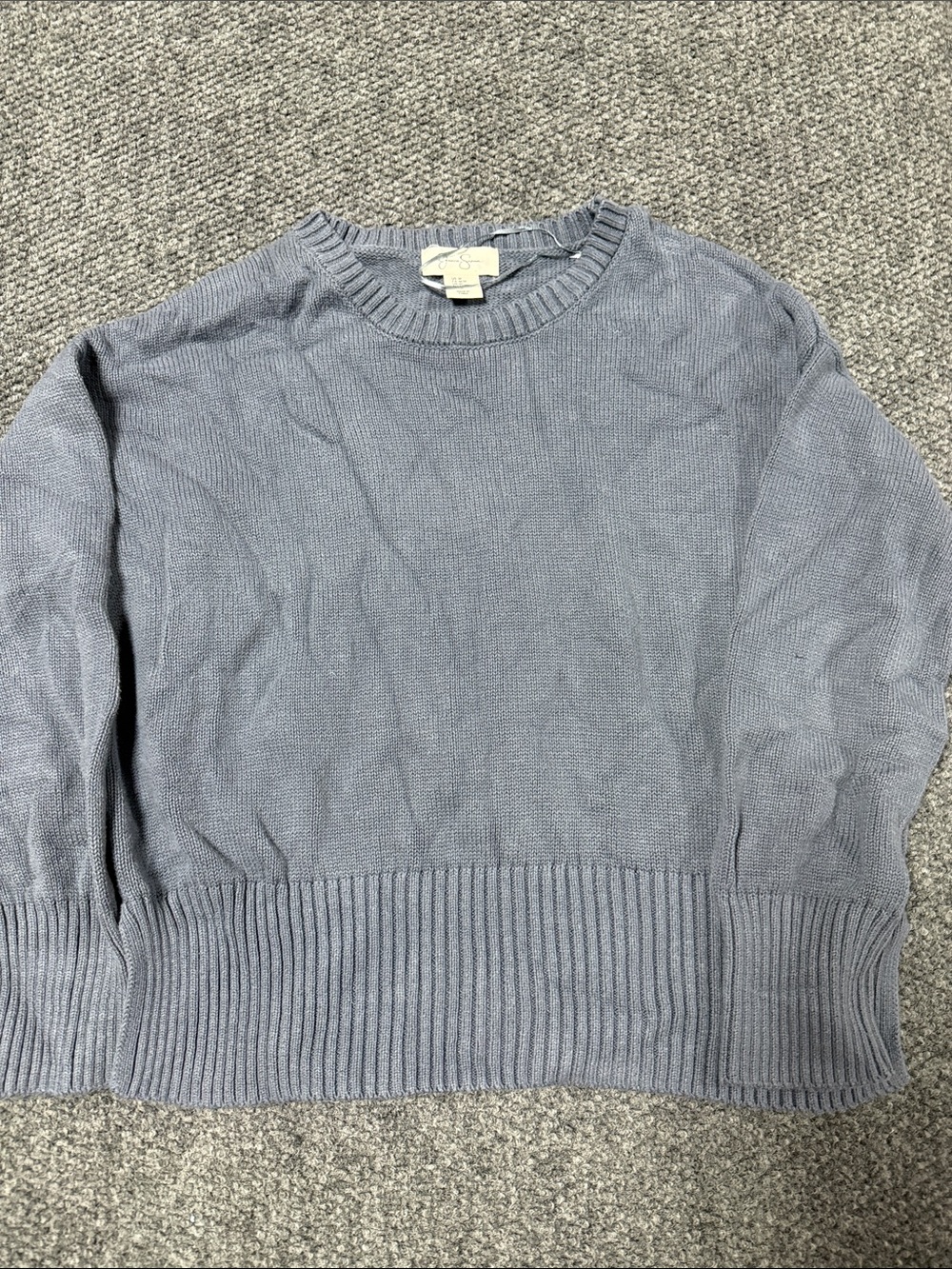 Jessica Simpson Light Blue Crewneck Sweater